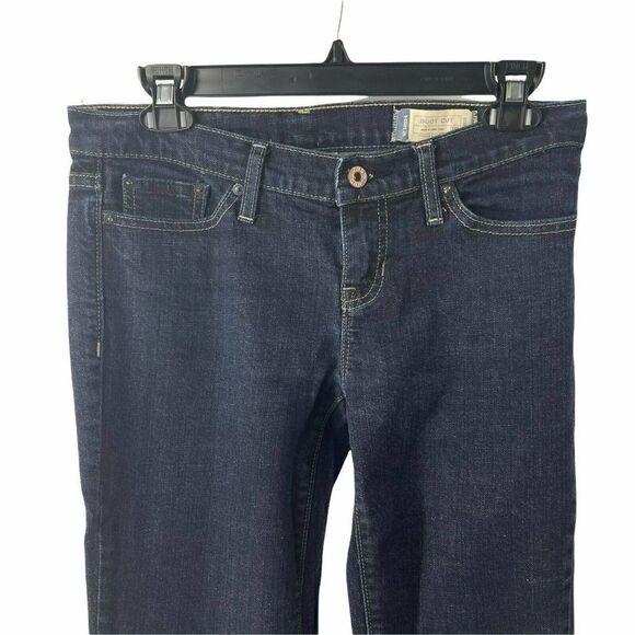 GAP Stretch Bootcut Jeans Womens Size 2L 2 Long Dark Wash Denim Low Rise Classic - Picture 3 of 5